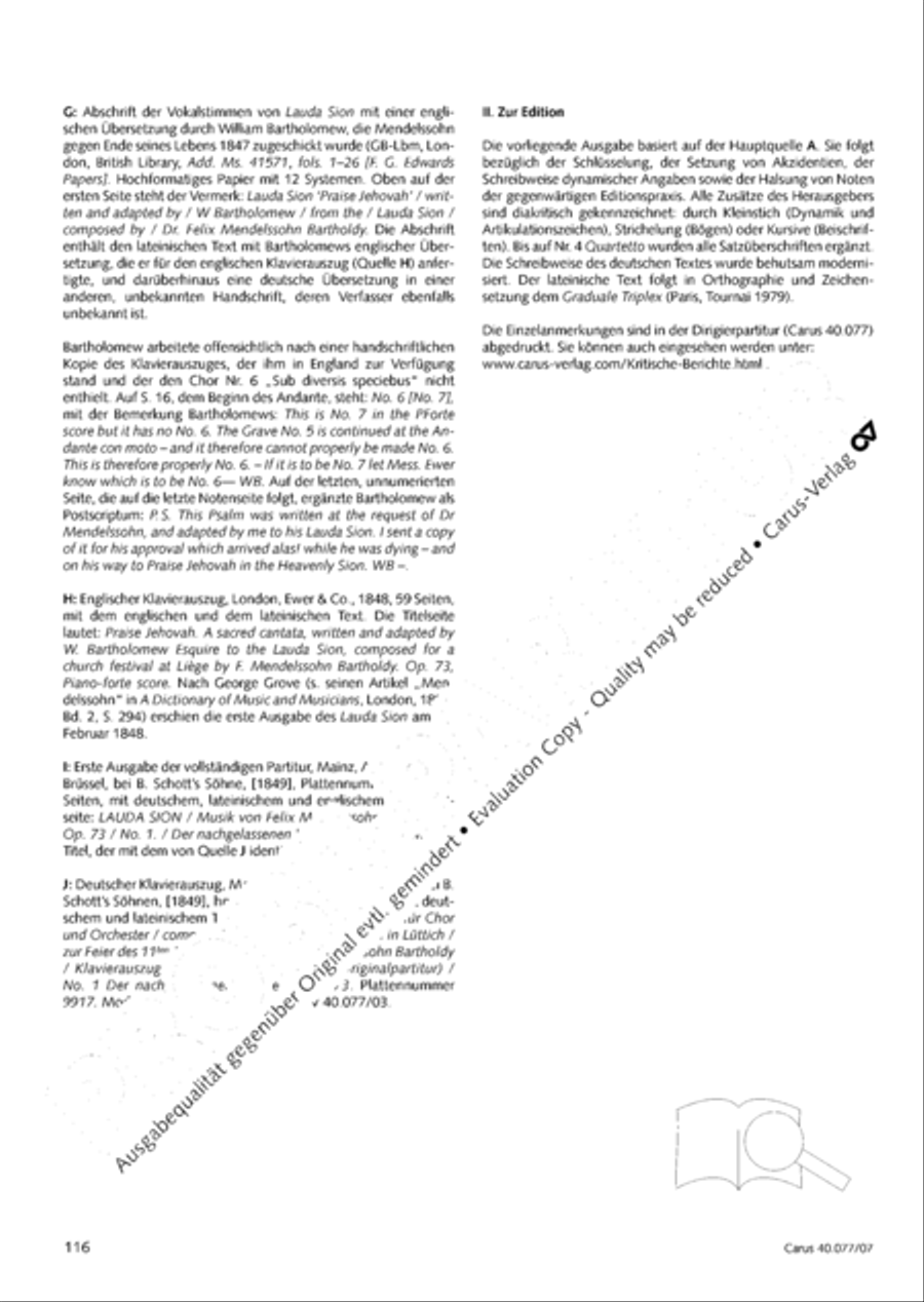 Lauda Sion 4-Part scores gallery preview page 129