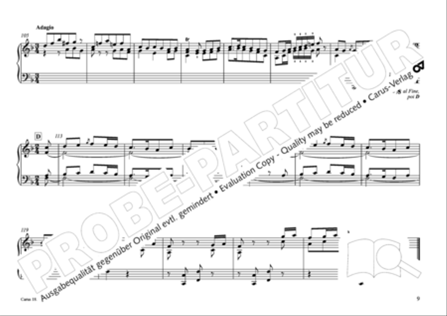 Pastoral music for organ, vol. 2: Germany, Bohemia, Austria, South Tyrol Organ Solo scores gallery preview page 10