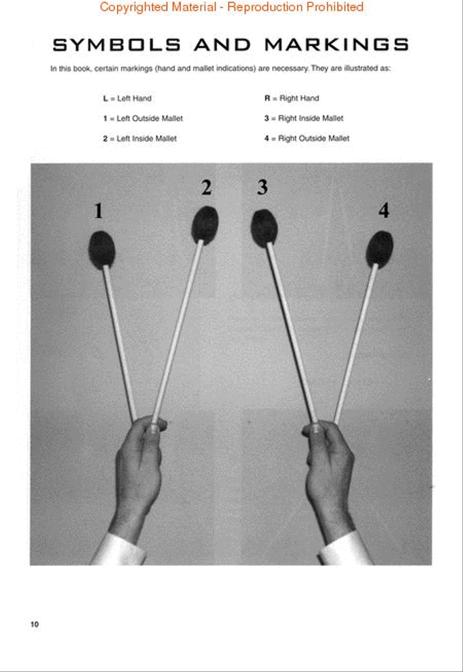 Four-Mallet Independence for Marimba Marimba scores gallery preview page 3