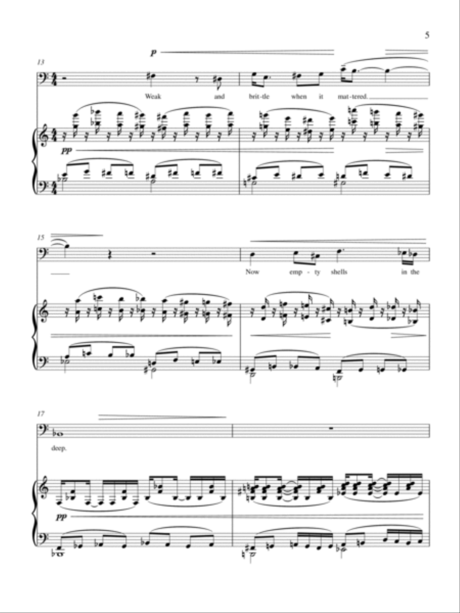 Ahab Baritone Voice scores gallery preview page 5