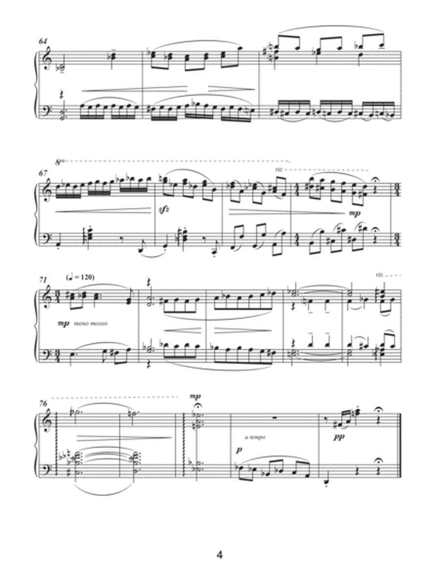 Six Strange Waltzes for Solo Piano image number null