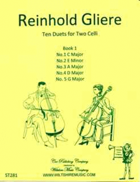 Ten Duets for Two Celli, Book 1 (#'s1-5)