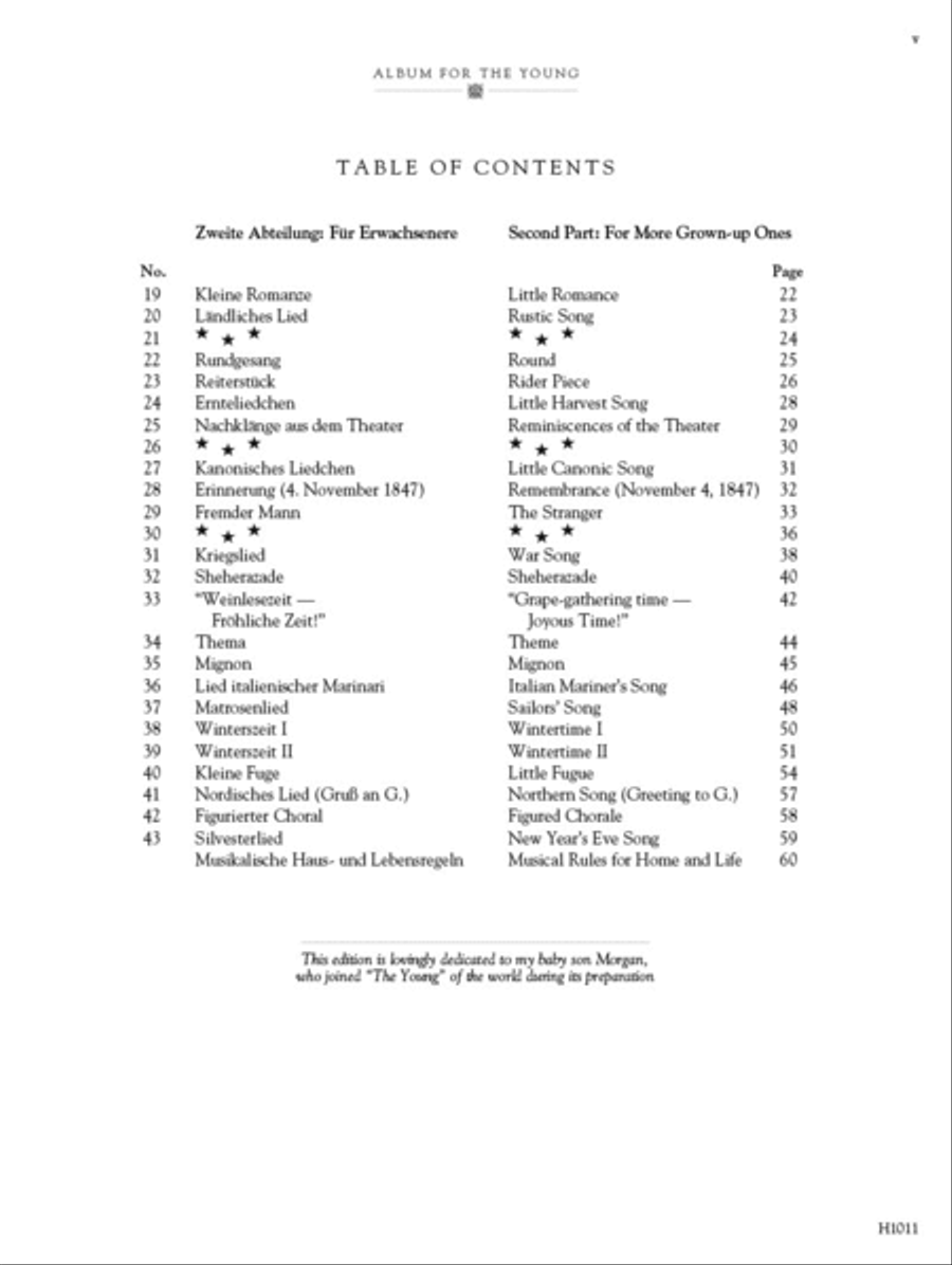 Schumann -- Album for the Young, Op. 68 Piano Solo scores gallery preview page 3