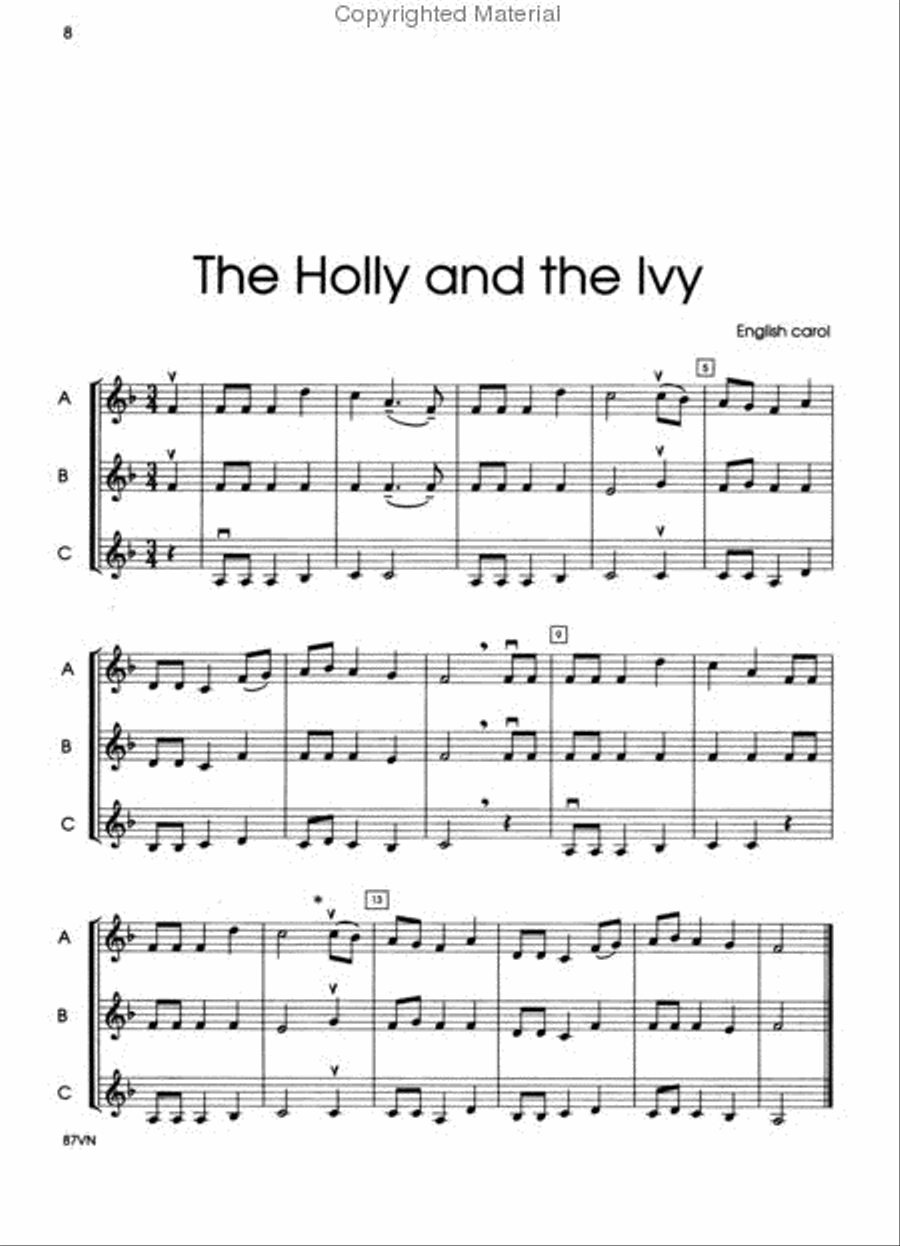 Christmas Kaleidoscope, Book 2 - Violin Orchestra scores gallery preview page 3