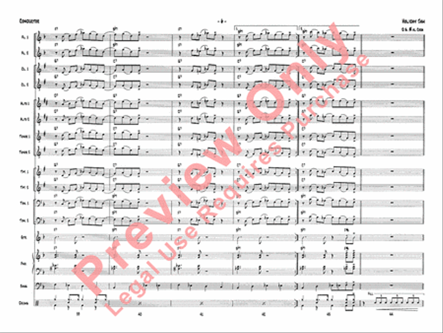 Holiday Jam Jazz Ensemble scores gallery preview page 9
