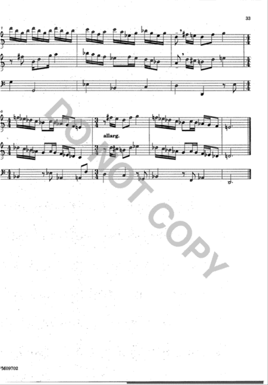 Twelve Organ Trios Organ scores gallery preview page 33