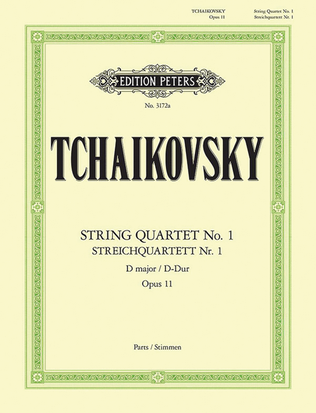 Book cover for Streich Quartett (String Quartet), Op. 11 in D Major