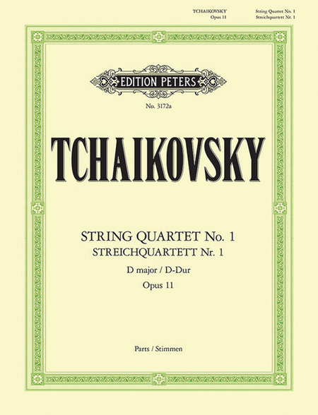 Streich Quartett (String Quartet), Op. 11 in D Major