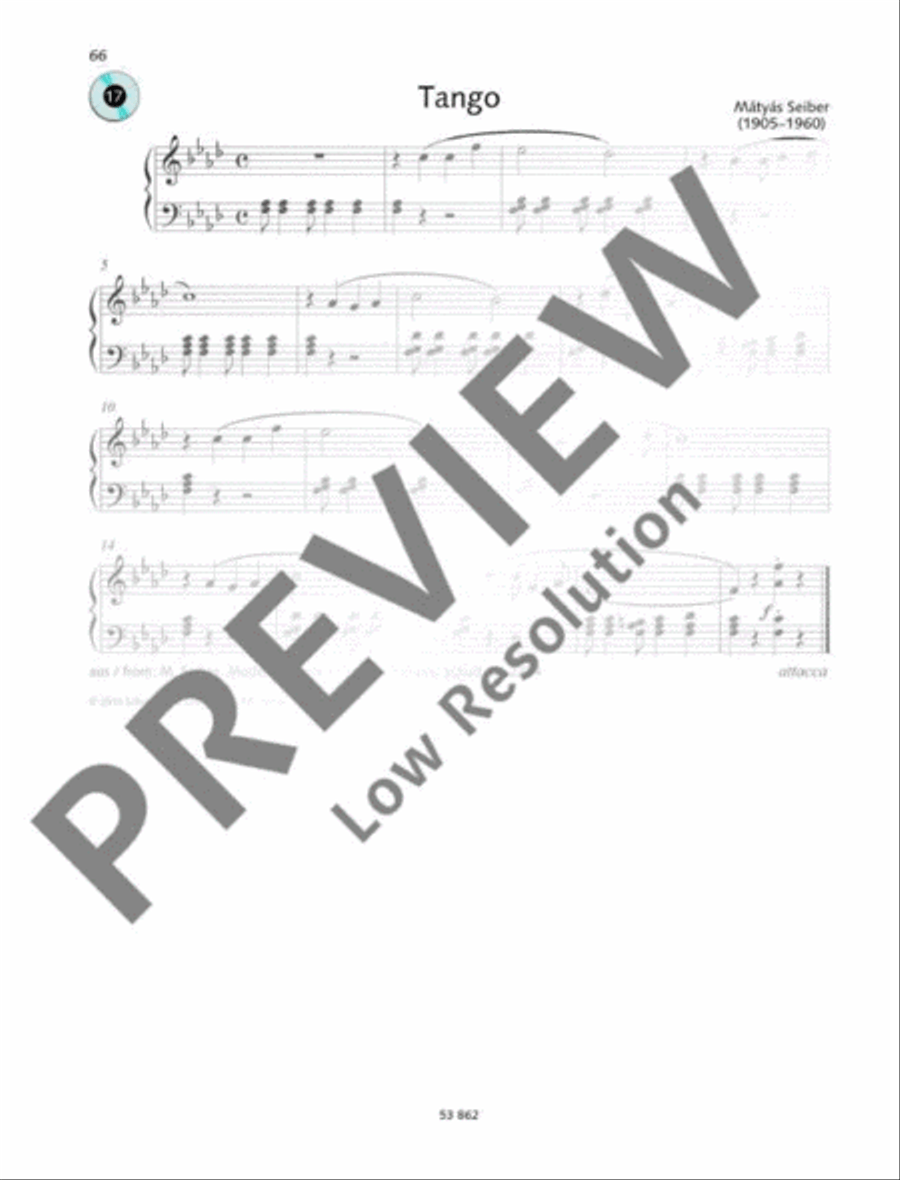 Tango Piano Solo scores gallery preview page 2
