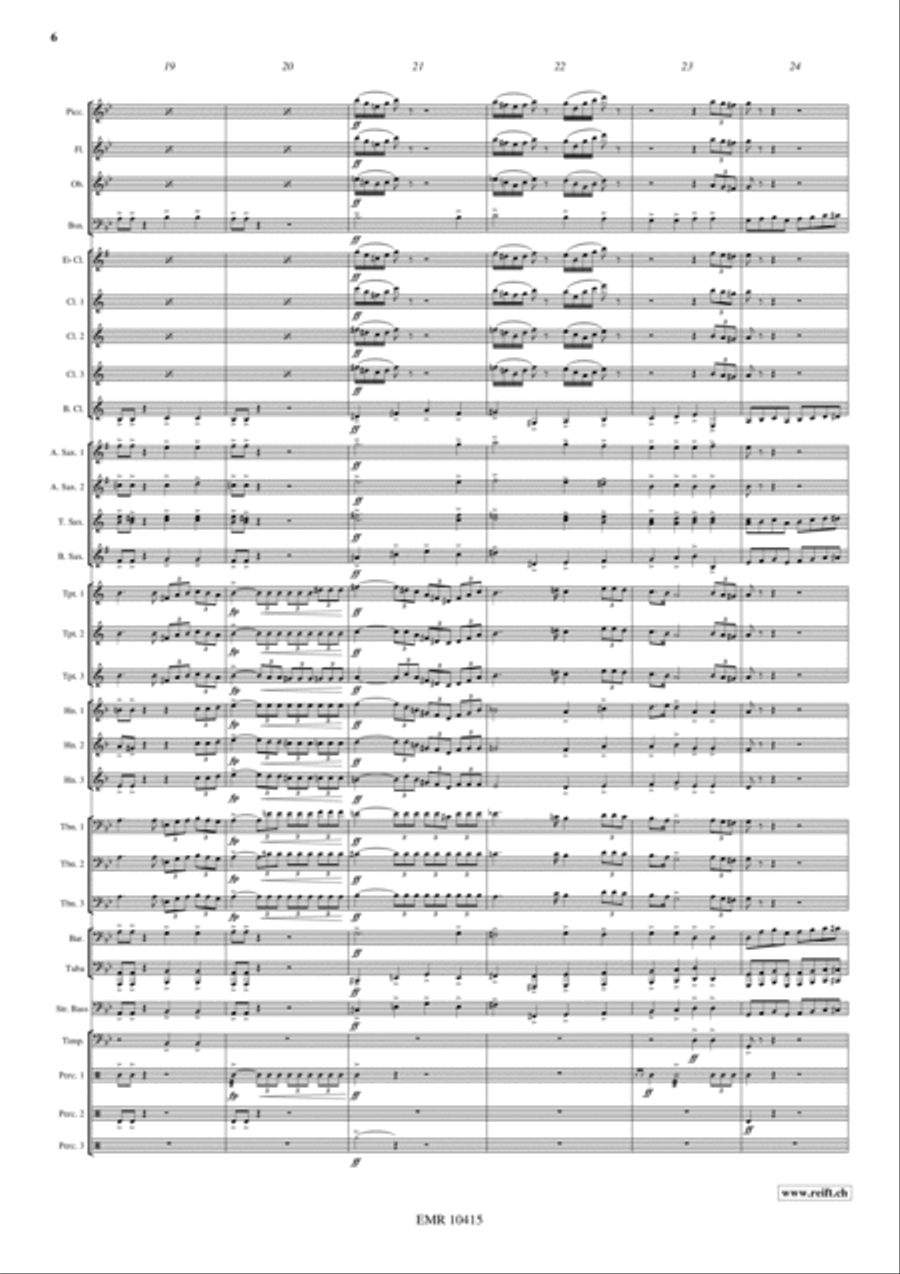 Lyrical Overture Lyrical Overture Concert Band scores gallery preview page 7