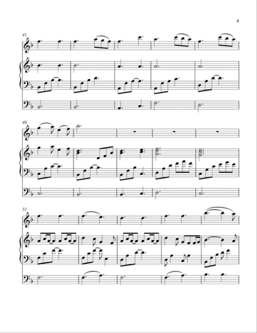 A Thousand Years Flute scores gallery preview page 5