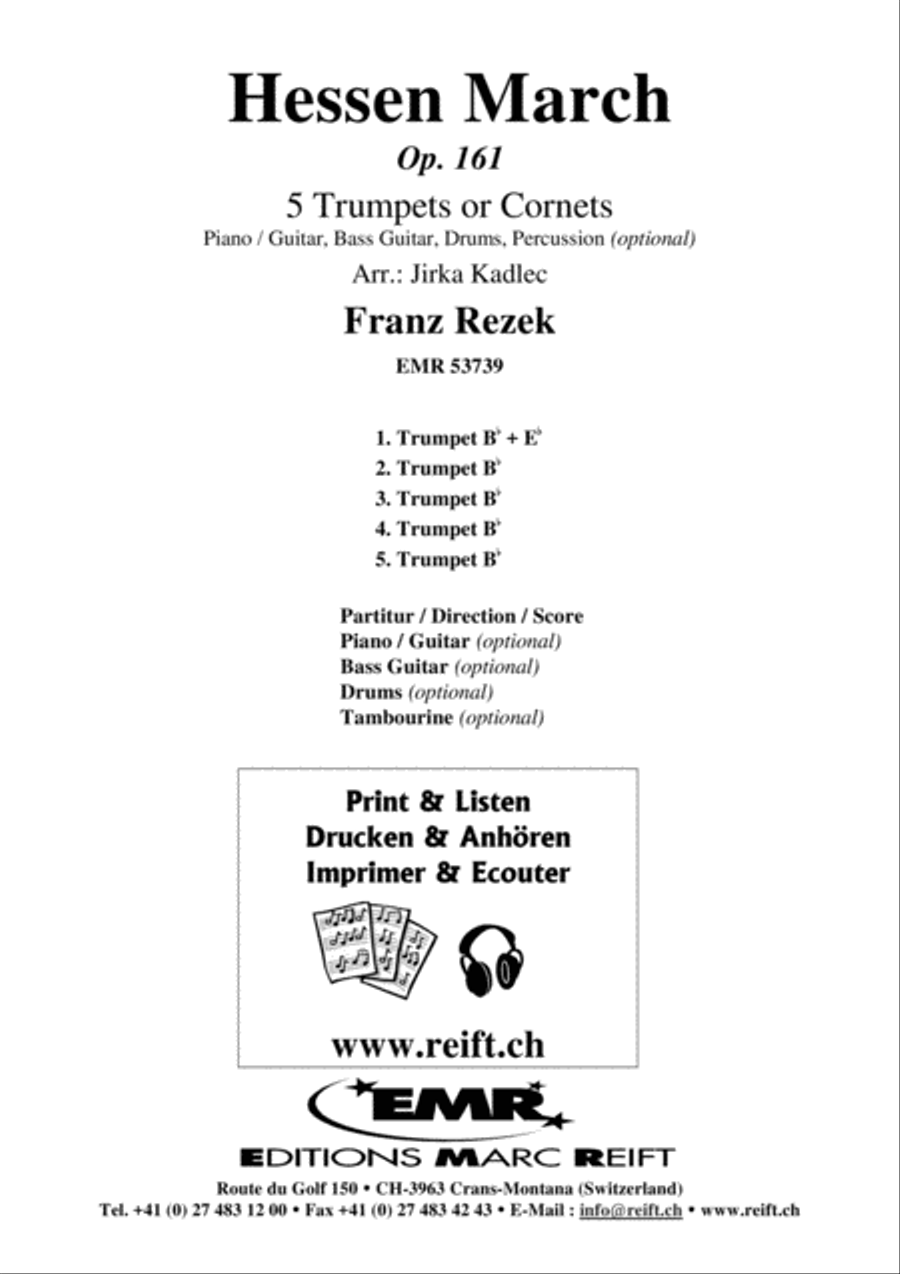 Hessen March Cornet scores gallery preview page 2