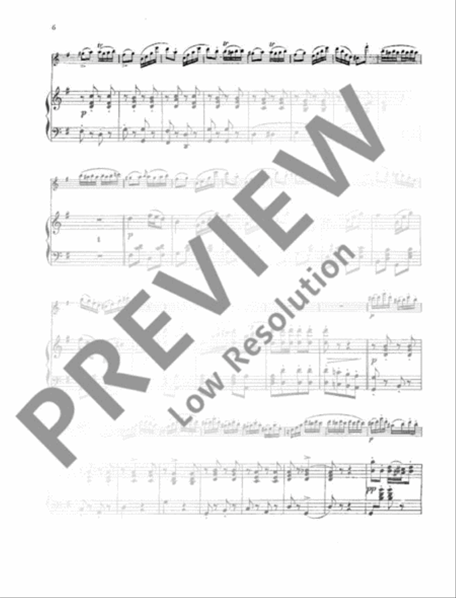 Polka de bravoure Polka de bravoure Flute Solo scores gallery preview page 7