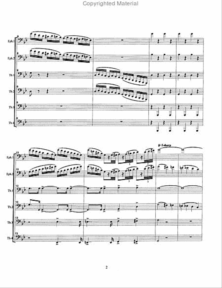 Dies Irae Large Ensemble scores gallery preview page 3