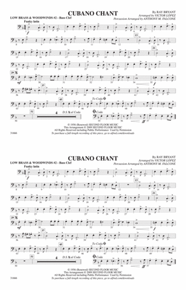 Cubano Chant: Low Brass & Woodwinds #2 - Bass Clef