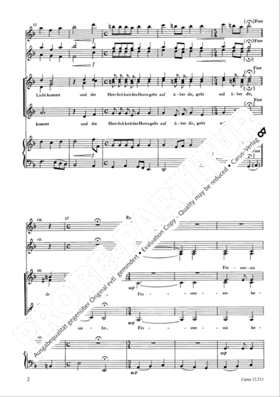 Four Christmas Concerts (Vier Weihnachtskonzerte) Score scores gallery preview page 3