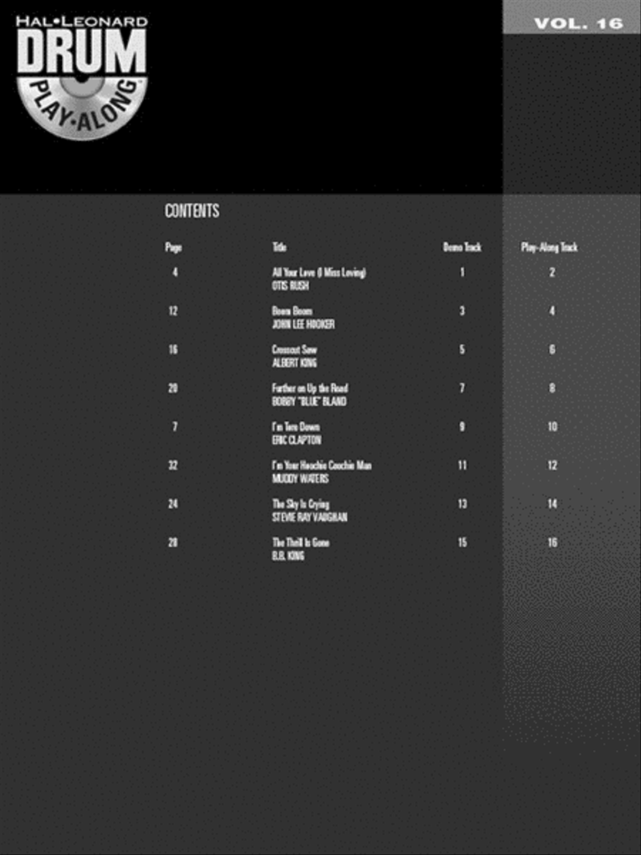 Blues Percussion scores gallery preview page 2