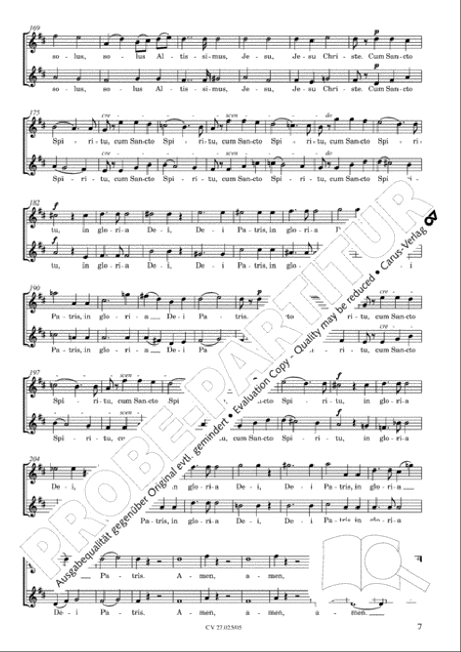 Messe Sainte Cecile Messe Sainte Cecile SA scores gallery preview page 8