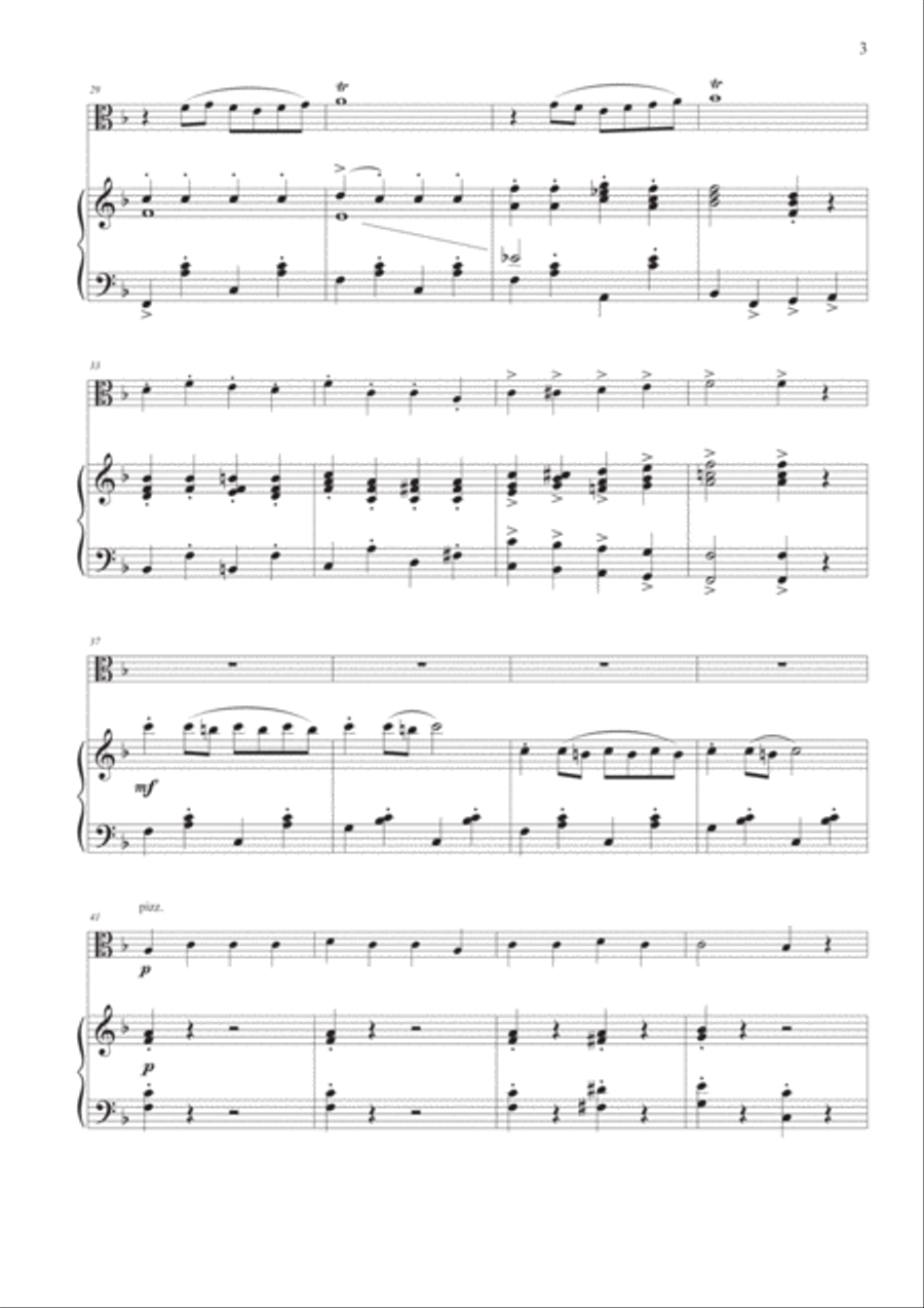 Supercalifragilisticexpialidocious Viola scores gallery preview page 4