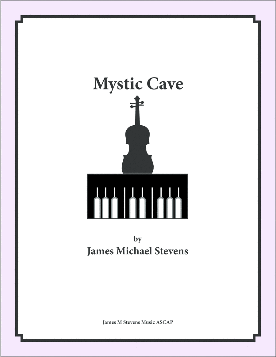 Mystic Cave - Violin & Piano Violin Solo scores gallery preview page 1