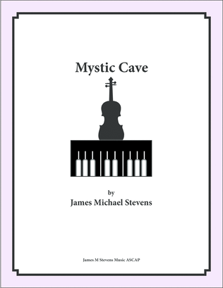 Book cover for Mystic Cave - Violin & Piano