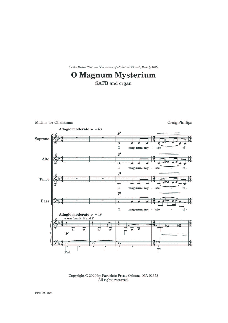 O Magnum Mysterium