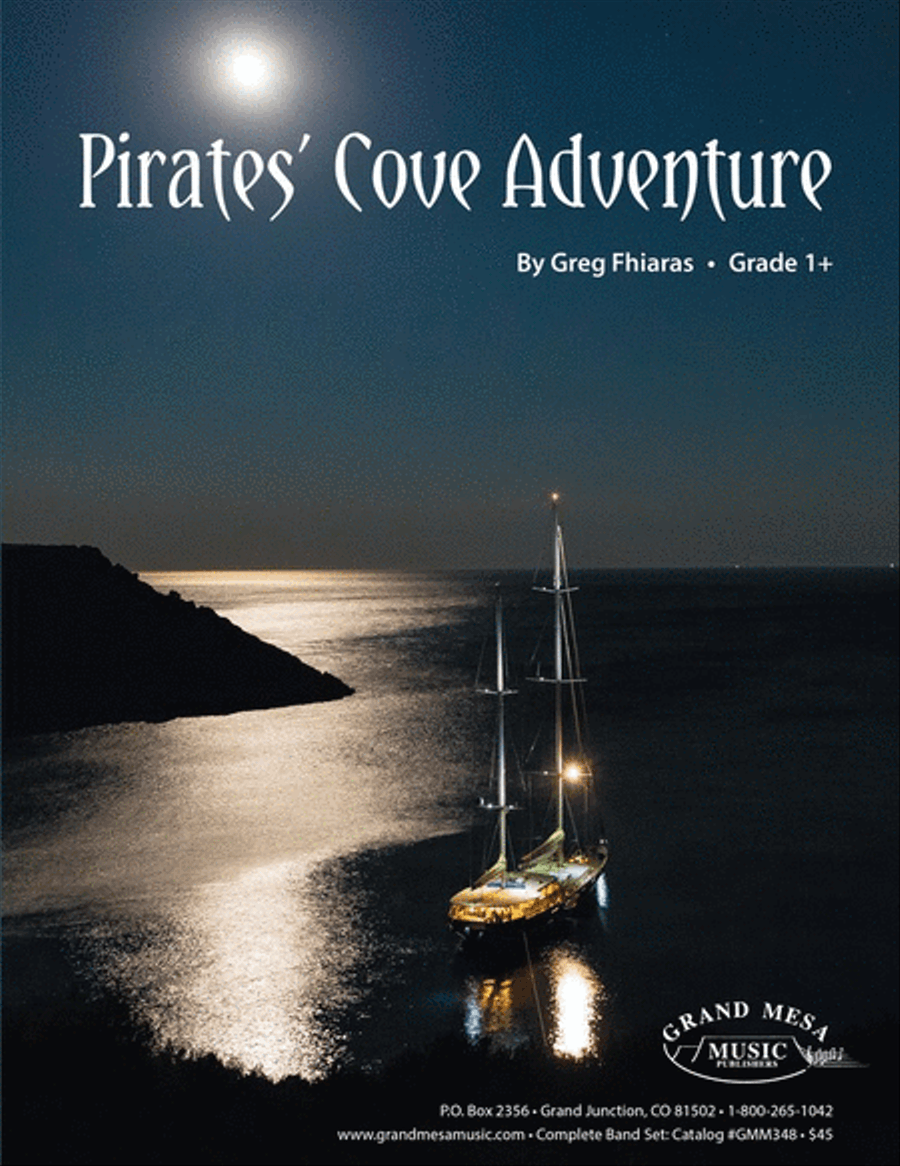 Pirates Cove Adventure Cb1.5 Sc/Pts Concert Band scores gallery preview page 1