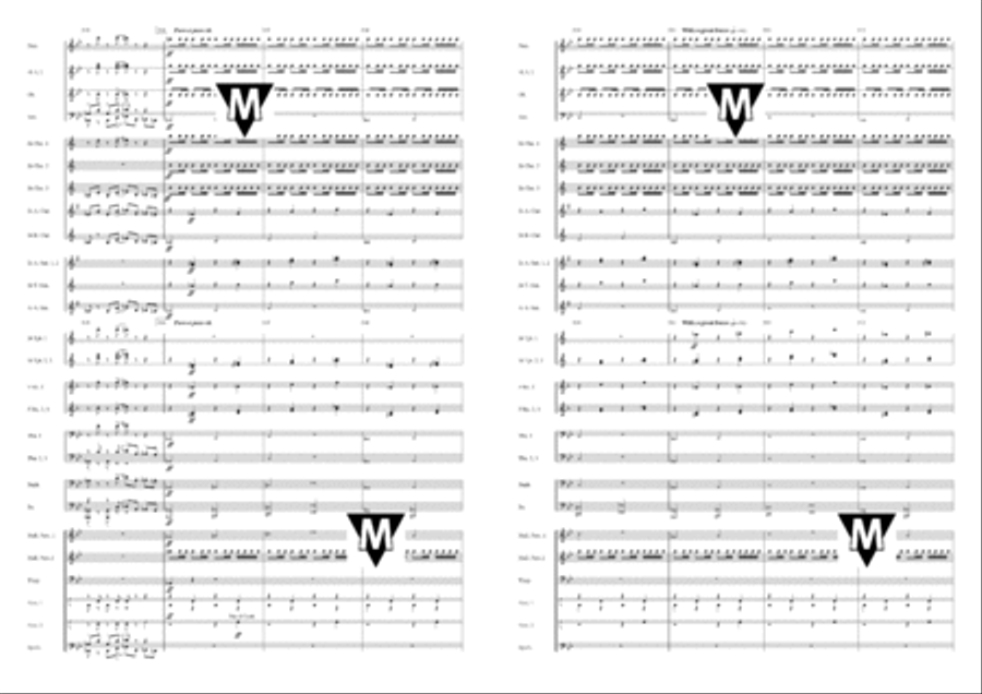 The Count of Monte Cristo Concert Band scores gallery preview page 22