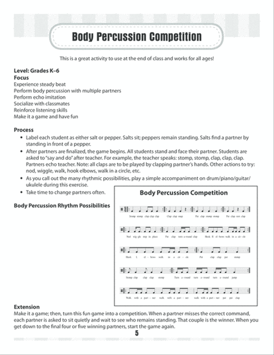 Games, Groups, and Gems CD scores gallery preview page 4