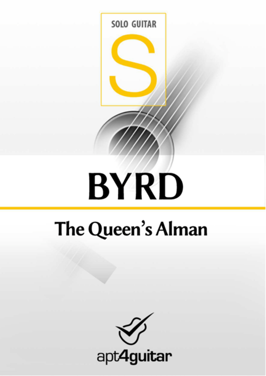 The Queen's Alman Classical Guitar scores gallery preview page 1