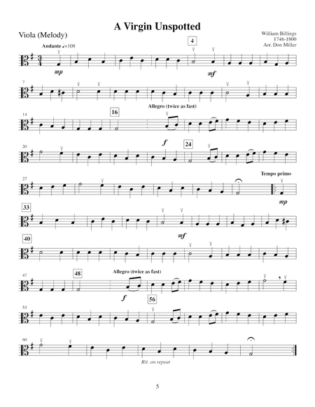 Christmas Strings: Viola, Violin 3 & Ensemble Score