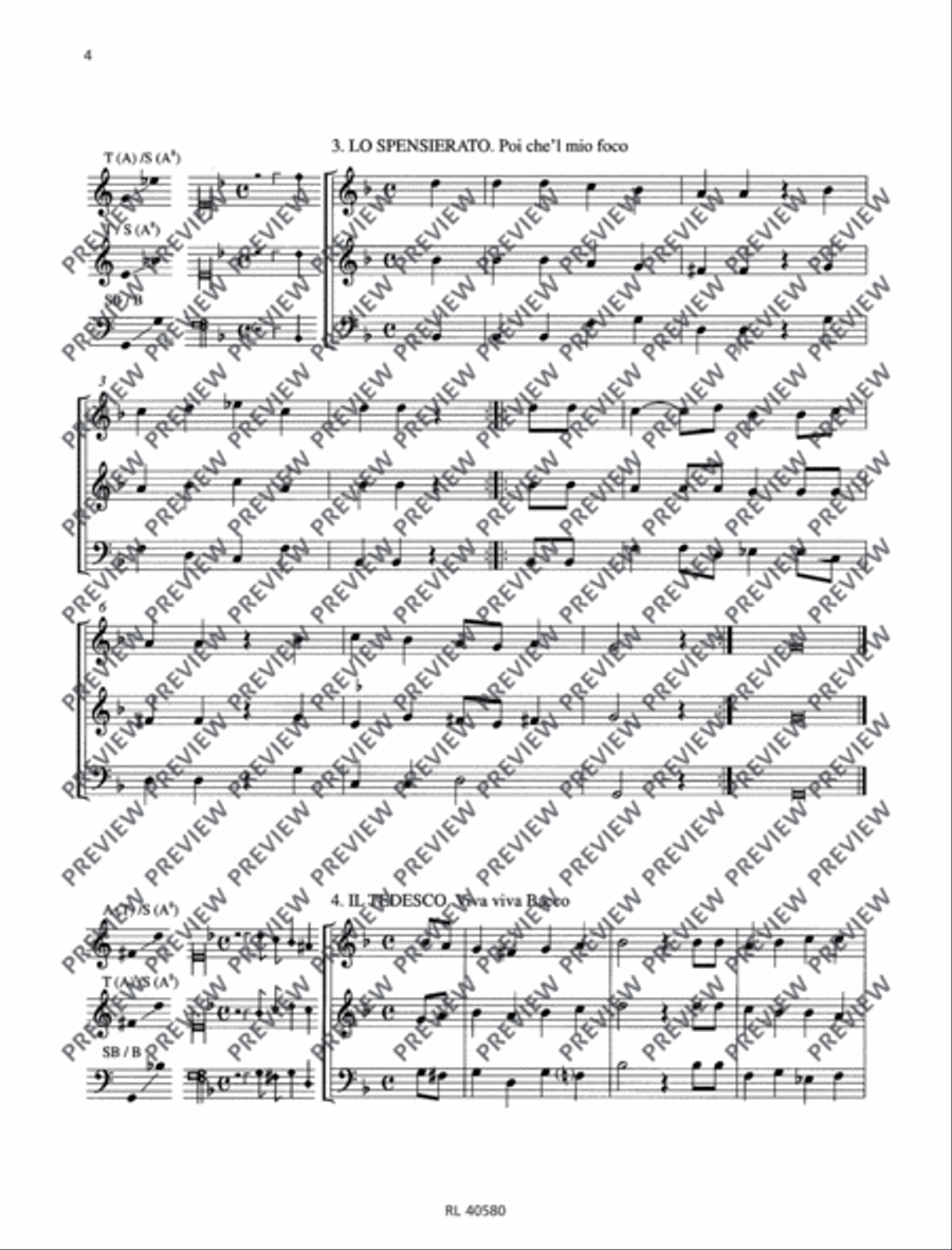 Balletti Recorder scores gallery preview page 5