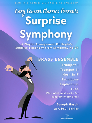 Book cover for Surprise Symphony (Brass Ensemble)