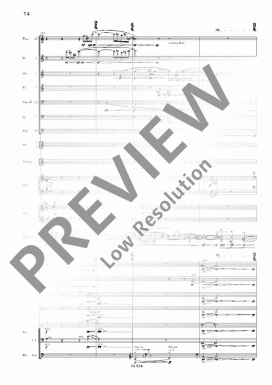 Violin Concerto Orchestra scores gallery preview page 17