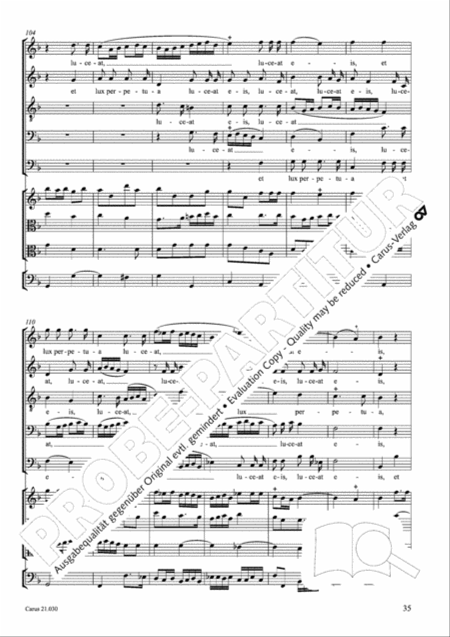 De profundis Men's Choir scores gallery preview page 36