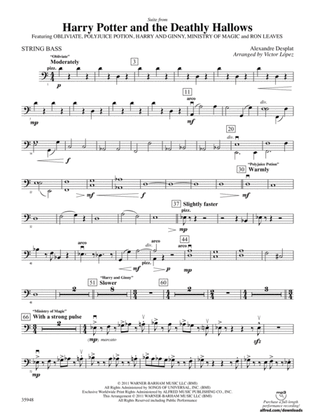 Harry Potter and the Deathly Hallows, Part 1, Suite from: String Bass