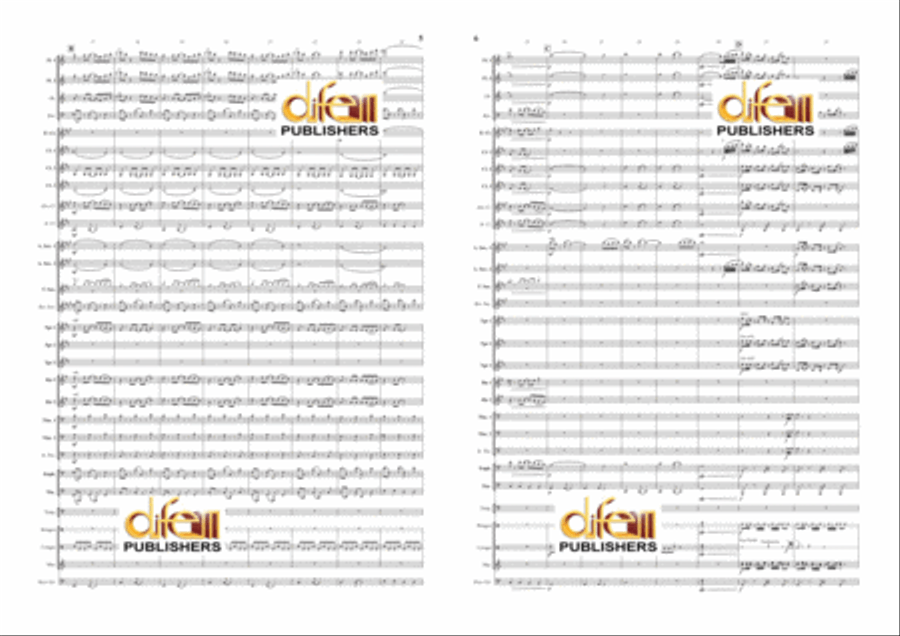 Madagascar 2 Concert Band scores gallery preview page 3