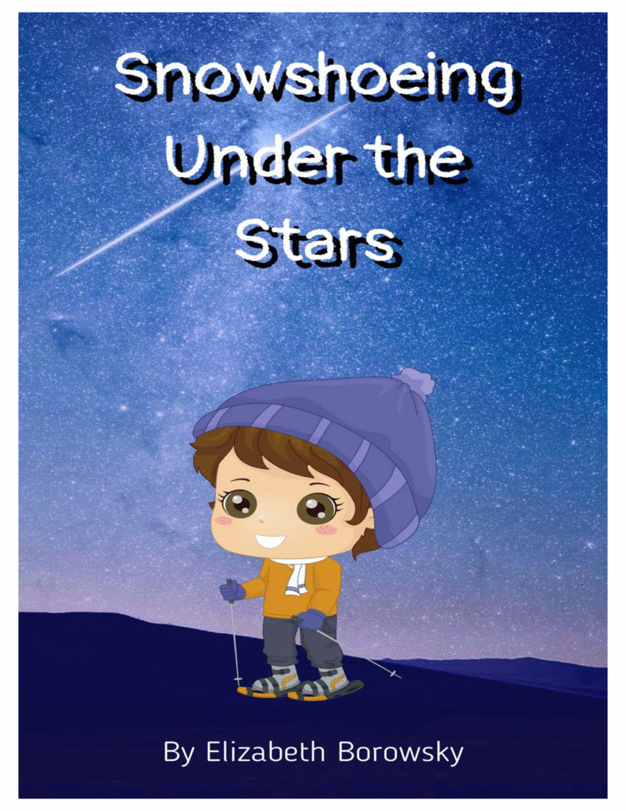 Snowshoeing Under the Stars Easy Piano scores gallery preview page 1