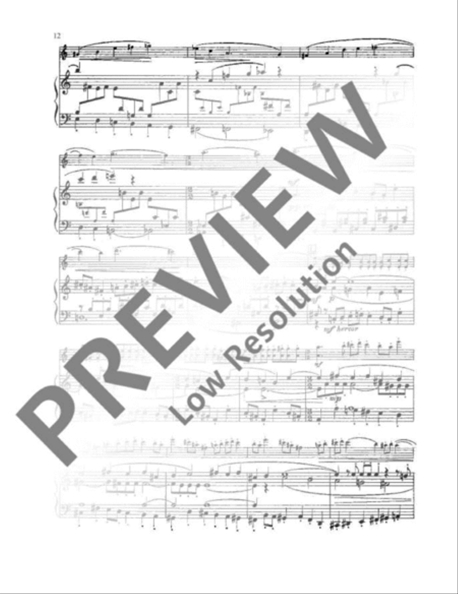 Konzertmusik Piano scores gallery preview page 13
