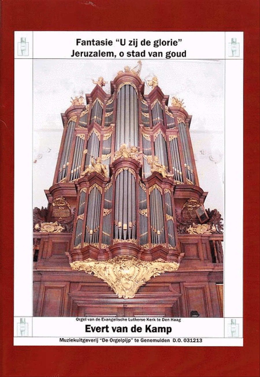 U Zij de Glorie / Jeruzalem O Stad Organ scores gallery preview page 1