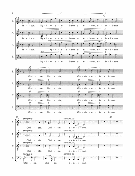 Requiem (Faure) - SATB with baritone and soprano soloists