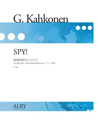 Book cover for Spy! for Flute Choir