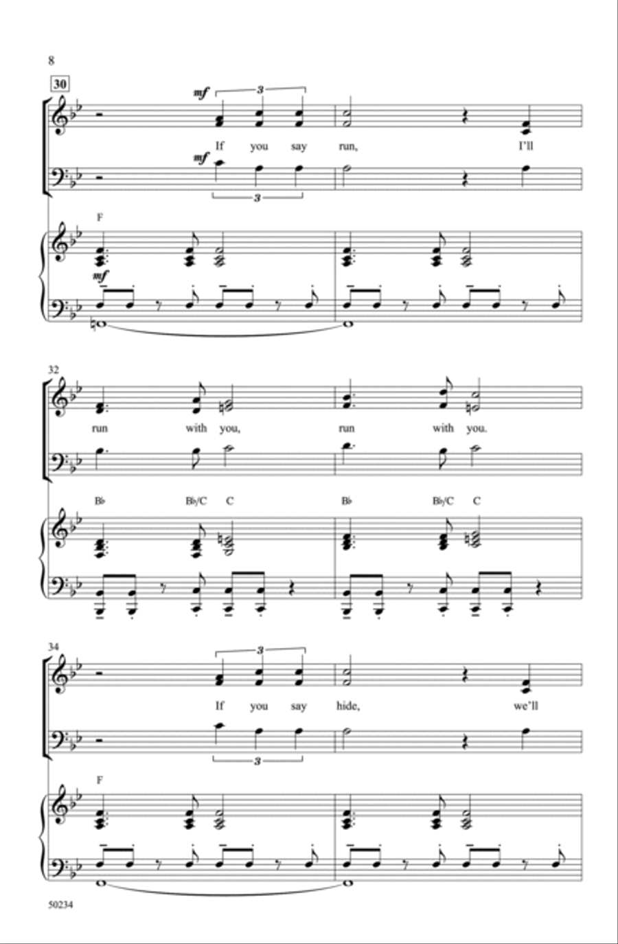 Let's Dance Let's Dance Choir scores gallery preview page 6