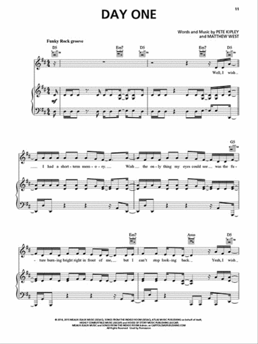 The Best of Matthew West Piano, Vocal, Guitar scores gallery preview page 4