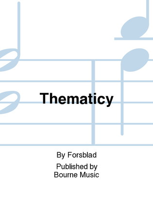 Book cover for Thematicy