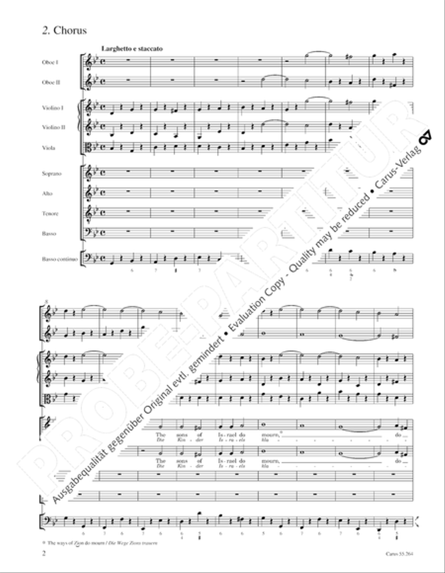 Israel in Egypt - Part I Israel in Egypt - Part I 4-Part scores gallery preview page 14