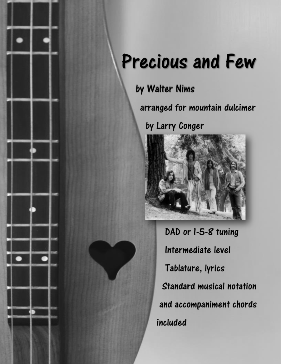 Precious And Few Dulcimer scores gallery preview page 1