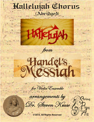 Hallelujah Chorus for Mixed-Level Violin Ensemble