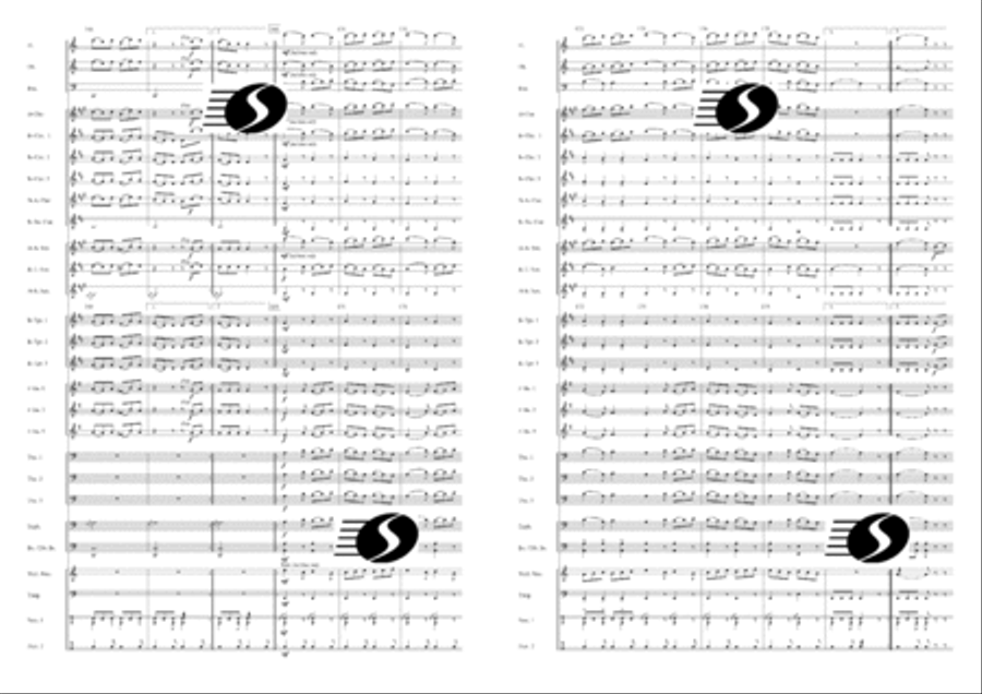 Irish Sketches Concert Band scores gallery preview page 15