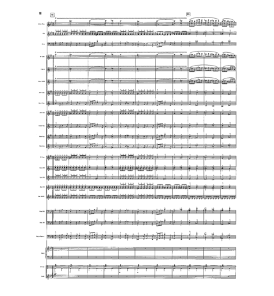 The Invincible Eagle Concert Band scores gallery preview page 9